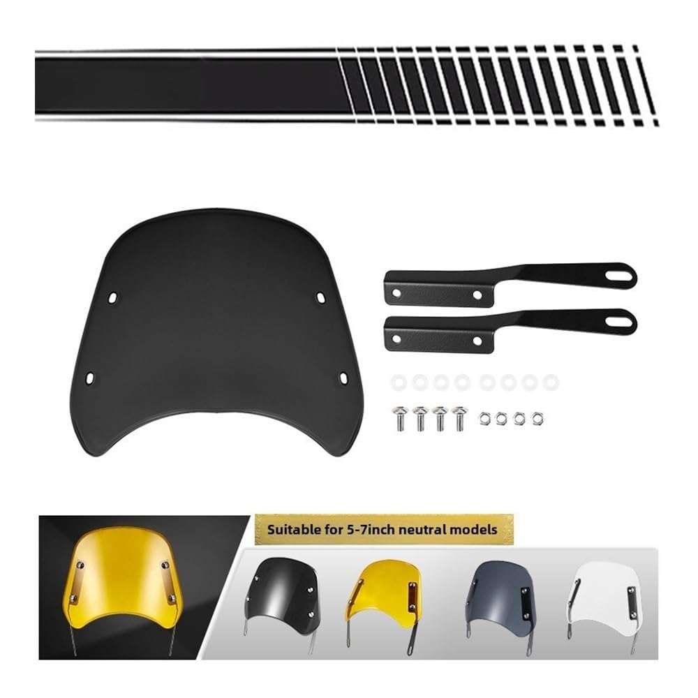 Modifica Parabrezza Moto Per Copertura Protettiva Trasparente Per Parabrezza Anteriore Per CG125 Parasole parabrezzas
