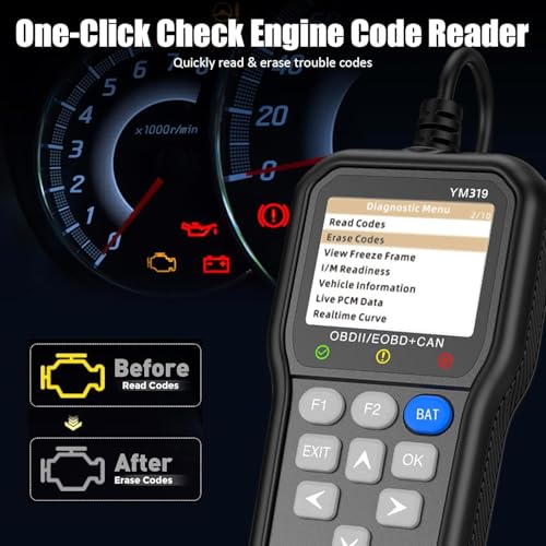 Escáner OBD2 coche para apagar el testigo del motor y evitar averías 3