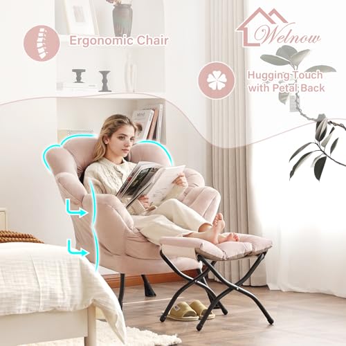 Sillón Floral Plegable Rosa miniatura 6