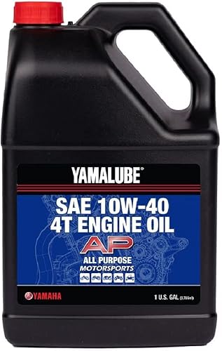 Yamaha Yamalube 10W-40 - Aceite de motor multiusos - 1 galón, #LUB-10W40-AP-04