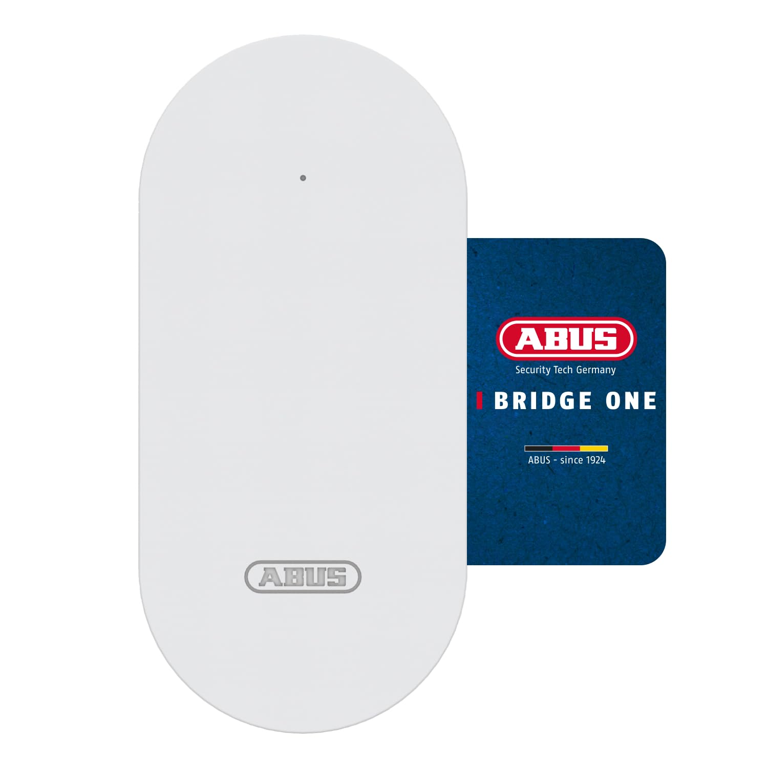 ABUS Bridge One – Bridge WLAN – Espansione per Prodotti ABUS One – Controllo e Gestione da Remoto – Integrazione Smart Home – Controllo Vocale – Bianco