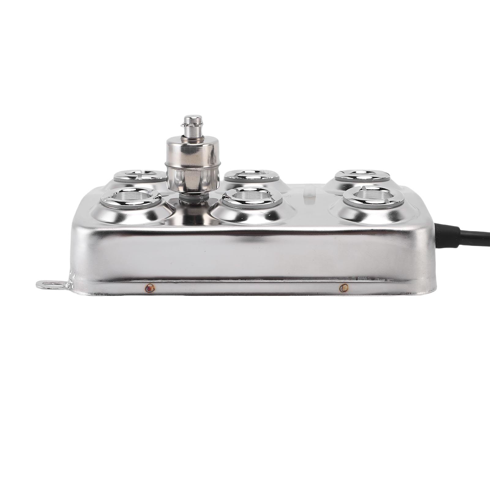 Design Stabile di Umidificazione del Nebulizzatore Ad Ultrasuoni a 6 Teste per Prato da Giardino con Stagno 5L / H 250W IP67 a Prova di Acqua