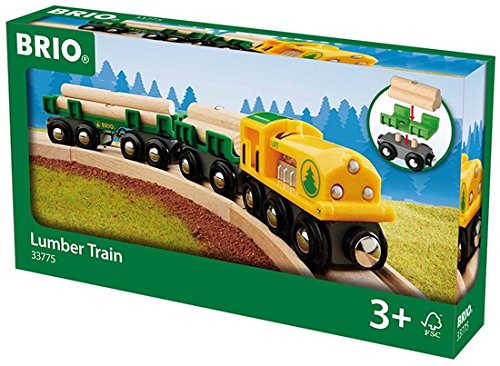 Preisvergleich Produktbild BRIO World 33775 - Holz Transportzug, bunt