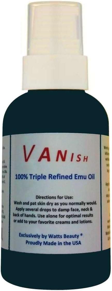 Vanish Age Fading Serum with Triple Refined Emu Oil - 2oz Refill