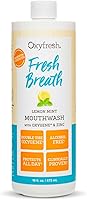 Vista 1 de Premium Oxyfresh - Enjuague bucal de menta y limón - Enjuague bucal para el mal aliento - Enjuague bucal sin SLS y flúor - Sin alcohol, enjuague