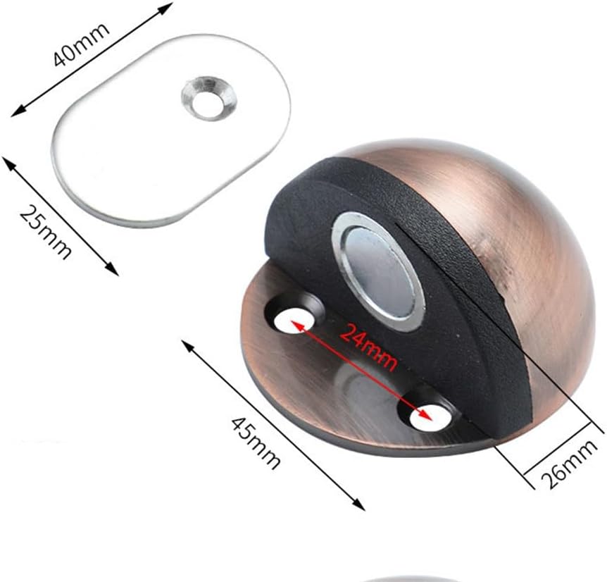 with Magnetic Free Punching Silent Suction Hemisphere Anti-Collision Door Thickened Rubber File
