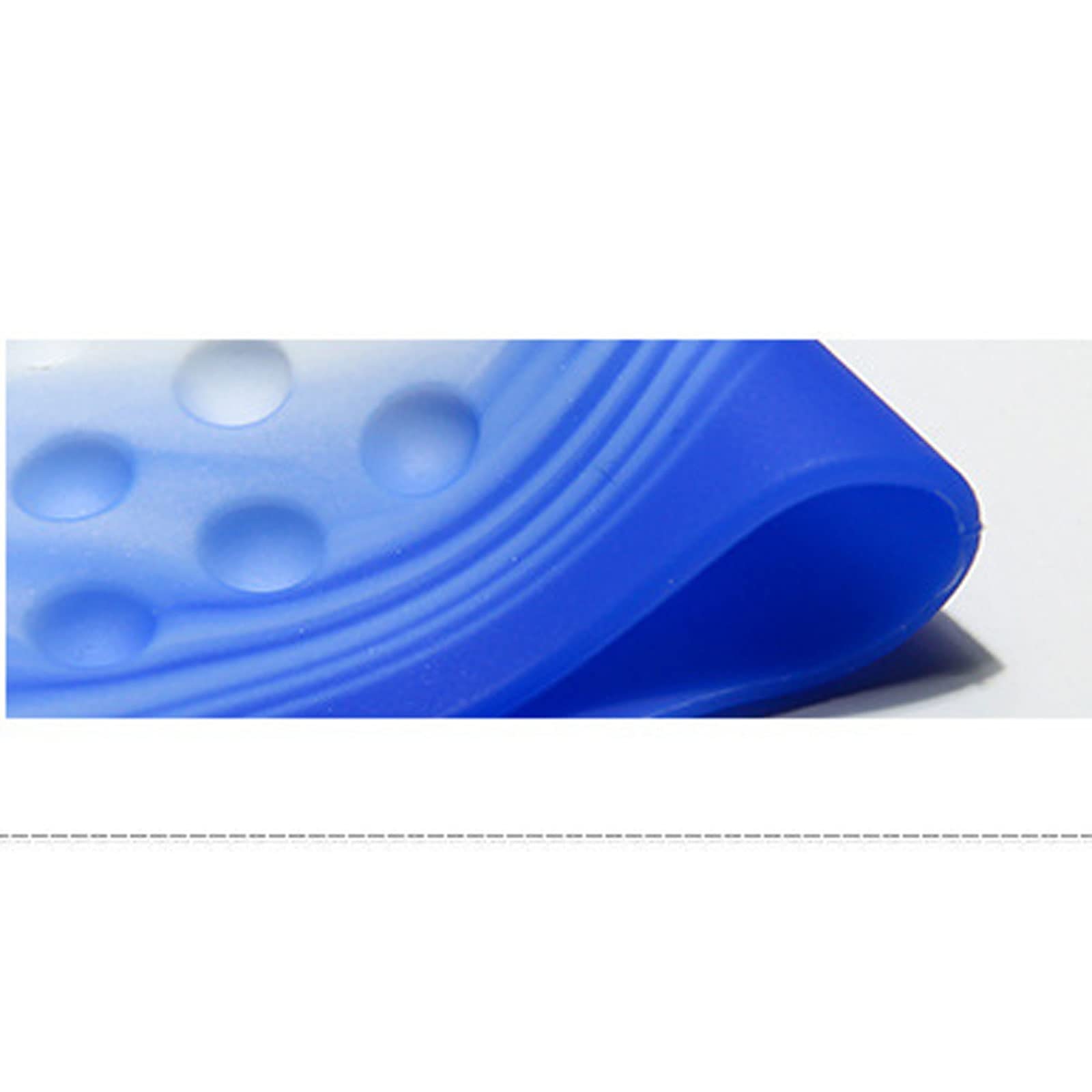 Bonnet de bain grand bonnet de bain imperméable en silicone pour cheveux longs, protection des oreilles, bonnet à bulles d'eau pour femmes et hommes badmuts