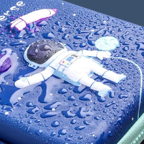 Image of Storio Big Size Eva 3D Cover Large Capacity Space Astronaut Pencil Case Compartments, School Pouch Premium Stylish Pen Holder (Big Size Astronaut Pencil Case), Multicolor