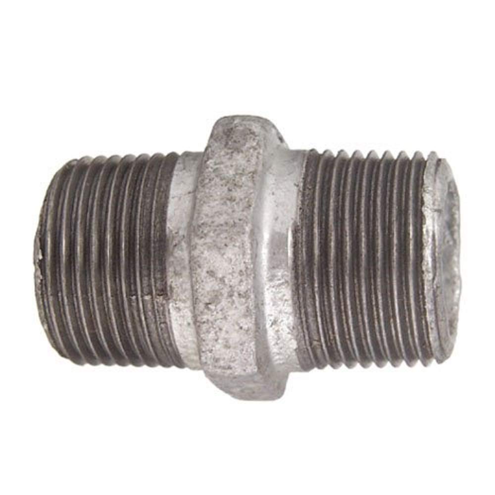 CORNAT VFB28012 1/2-inch Zinc Coated Double Nipples