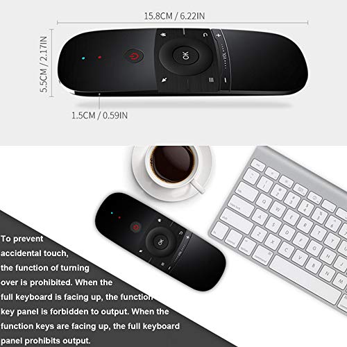 Mini clavier bluetooth 2,4 GHz télécommande portable pour ordinateur et tv