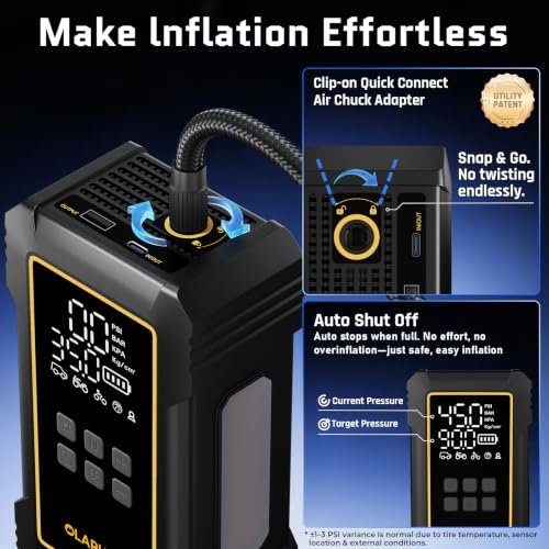 OlarHike 12000mAh Heavy Duty Tire Inflator