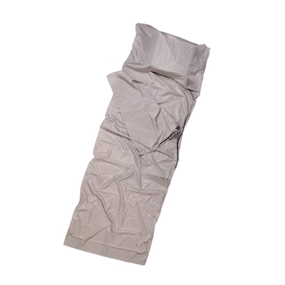AnHua Portable Outdoor Sleeping Bag Liner Polyester Pongee Portable Single Sleeping Bags Camping Travel Healthy Hotel Outdoor Sleeping Bag