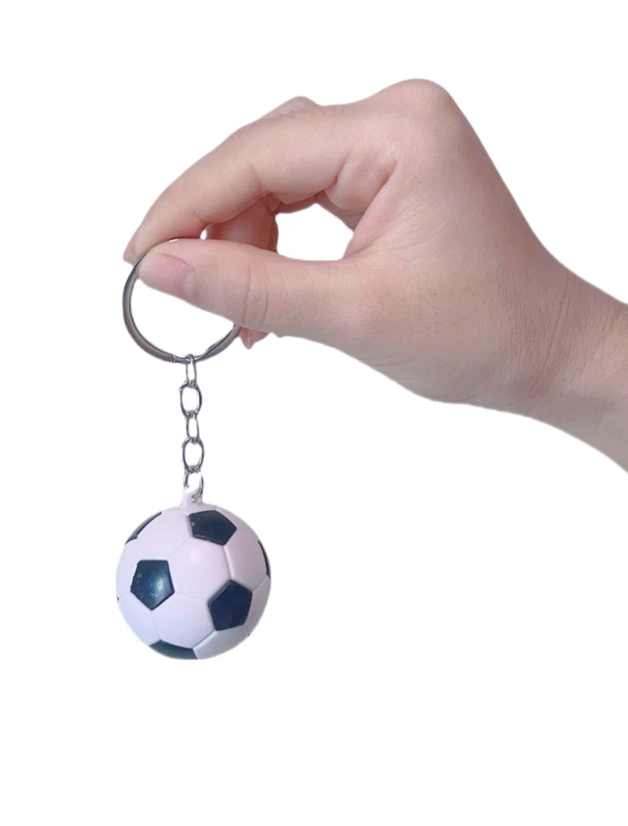 Stocking Stuffers, Mini 3D Soccer Sports Keychains Backpack Car Keychains Men's Toy Cool Football Fans Christmas Gifts