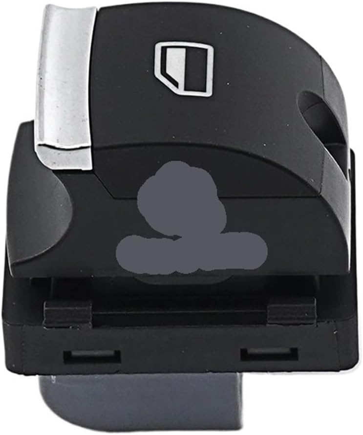 4F0959851H 4F0959855B Chrome Master Window Switch Button A3 8P A6 S6 RS6 C6 Q7 2004 2005 2006 2007 2011 Good(Rear Button 3pcs)