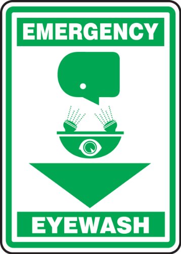 Marquage Emergency Eyewash pour éviter les accidents graves