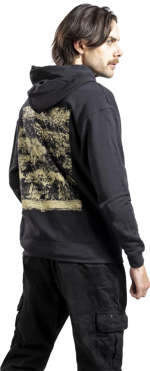 Sleep Token Patch Zip Hoodie Männer Kapuzenjacke schwarz
