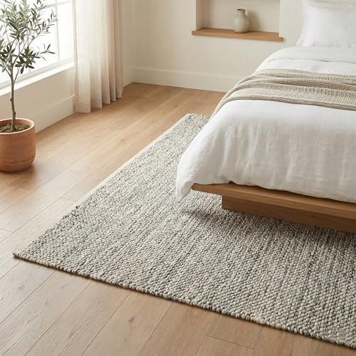 Fab Habitat Machine Washable Area Rug - Hand Woven, Stain