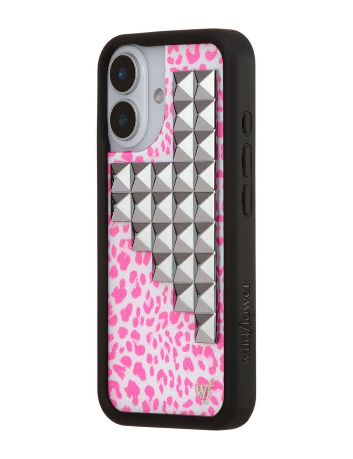 Image of Wildflower Cases - iPhone 16 Compatible - Stud Collection - Pink Meow