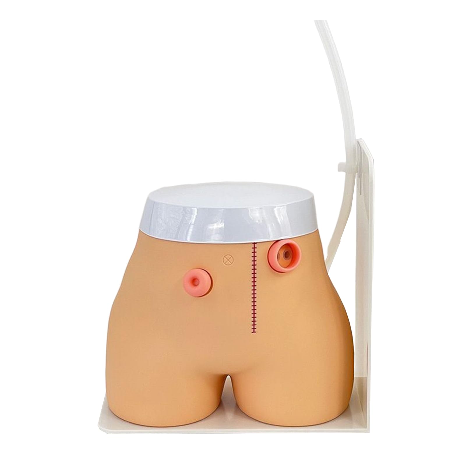 Zaawansowany model pielęgnacji przetoki i stomii - model stomii - modele praktyki opieki stomii do szkolenia medycznego i edukacji pacjenta, ciało, 36 cm