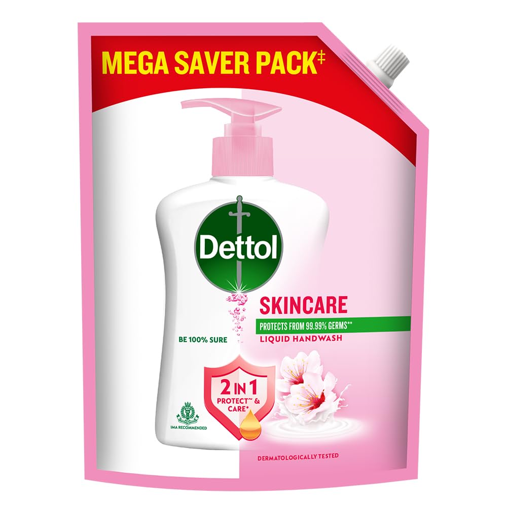 Dettol Liquid Handwash Refill – Skincare Hand Wash- 1350ml | pH Balanced | 10x Better Germ Protection-image-27