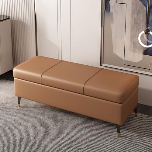 Tabouret de rangement grand volume pour optimiser une petite chambre - 2