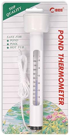 TAAM Rio Aquarium and Pond Floating Thermometer, White