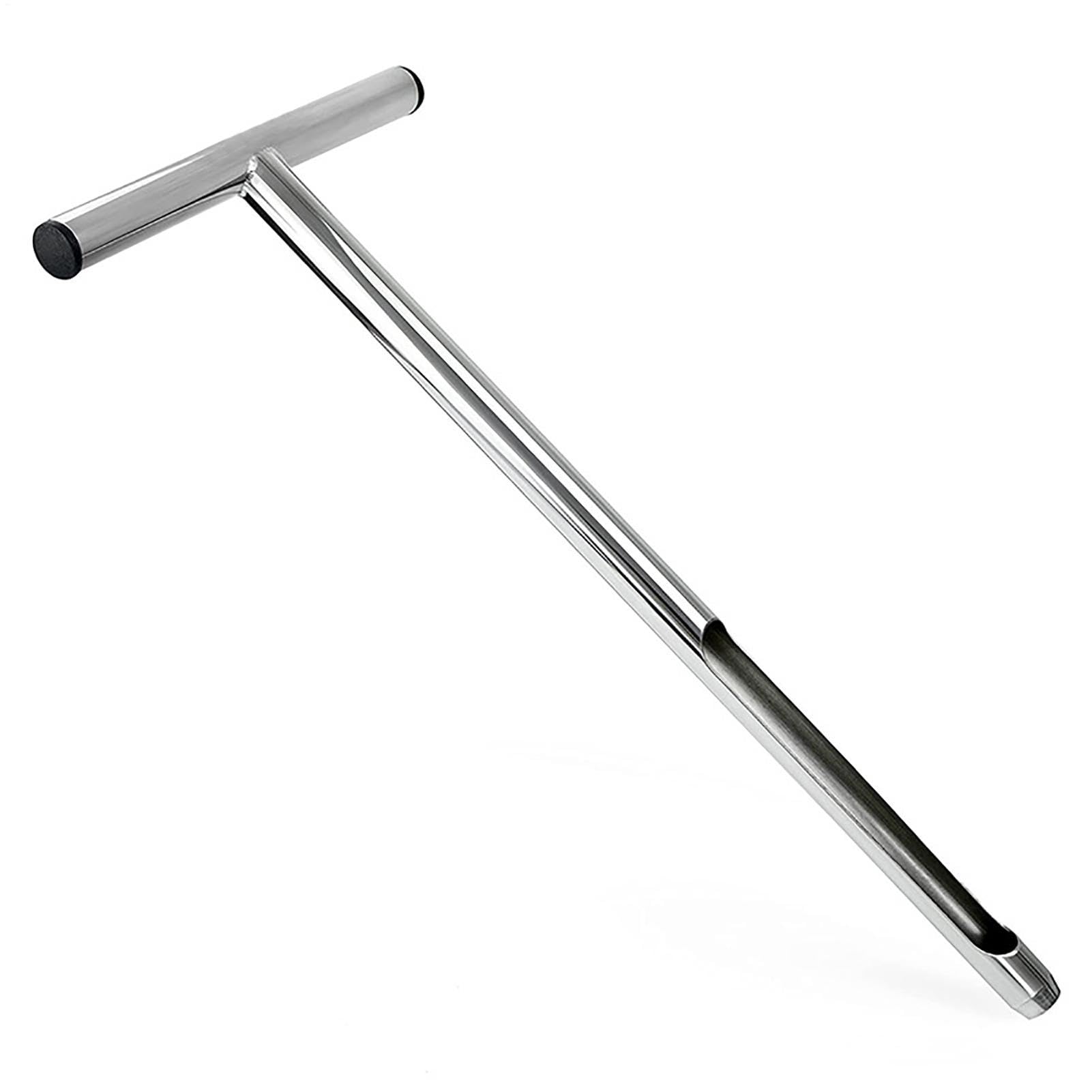 Ground Probe Rod - 12 Inch Dirt Testing Tool, Stainless Steel Ground