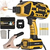 ZEGJAW Welding Machine Portable,110V ARC Handheld Electric Welder Gun with IGBT Inverter 5 Variable Current Adjustment, Fits for 3/64