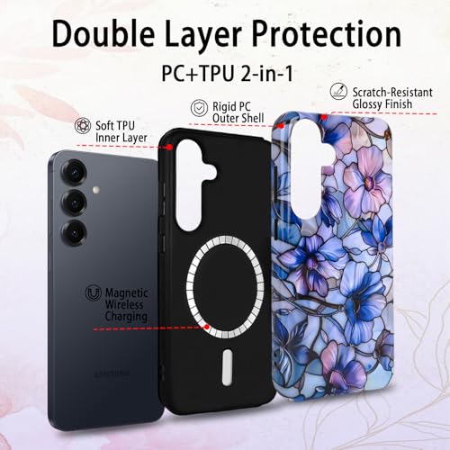 Coque antichoc Samsung S25 Plus MagSafe pour éviter les rayures