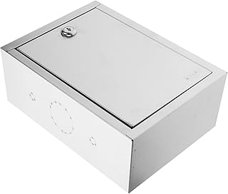 Milisten Milk Box with Lock Wall Mounted Milk Box for Home Use Multi Functional Hanging Storage for Mail Milk Durable Space Saving Design for Daily Supplies