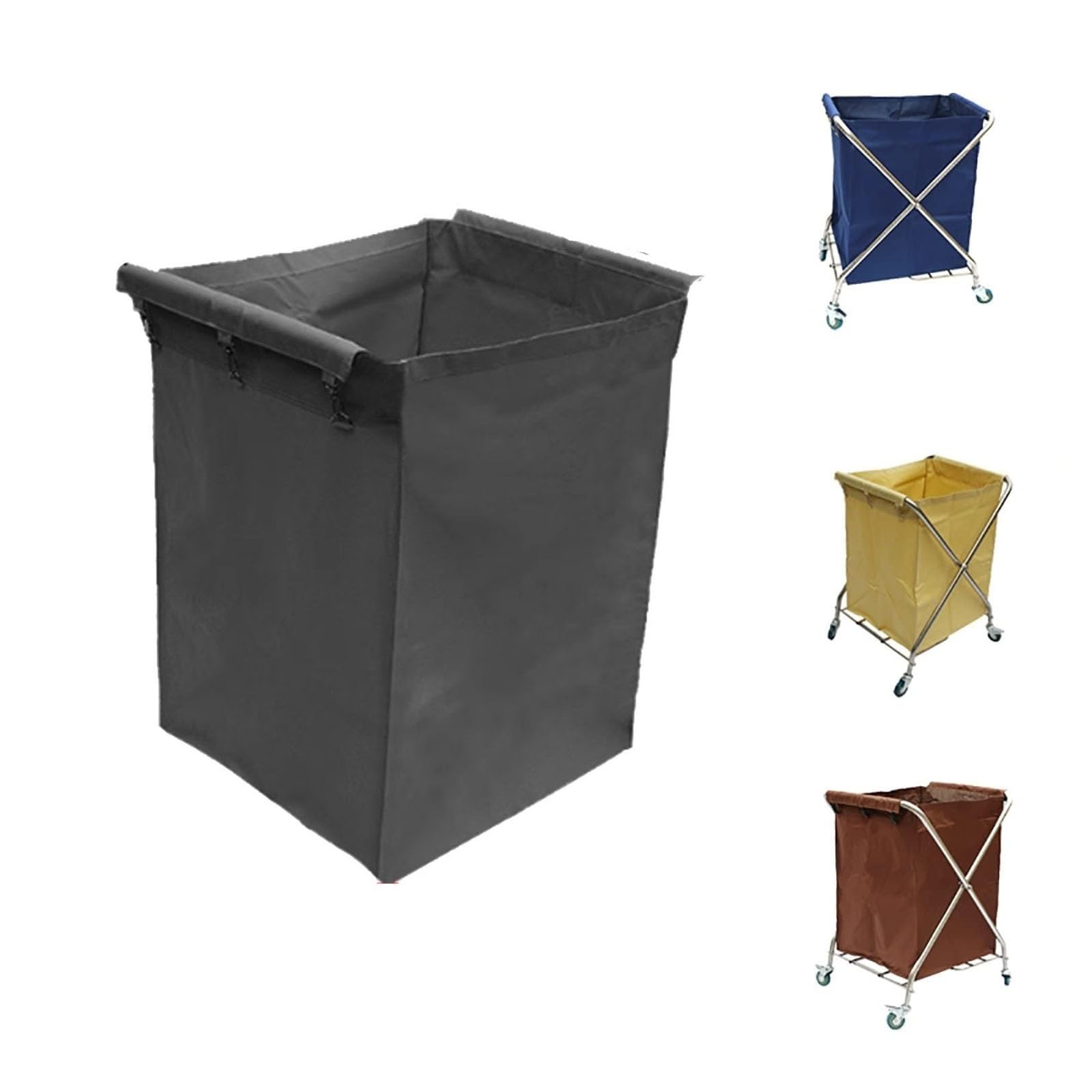 Bolsas de tela Oxford para carrito lavandería impermeable desmontable