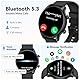 vamout Smartwatch Herren Damen Rund mit Telefonfunktion,1.39 HD Uhr,120+ Sportmodi Watches for Men,Fitnessuhr Herren mit SpO2 Pulsuhr Schlafmonitor,IP68 Wasserdicht,für iOS Android, Schwarz