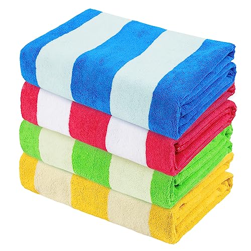 Exclusivo Mezcla 4Pack Large Beach Towel for Kids and Adults