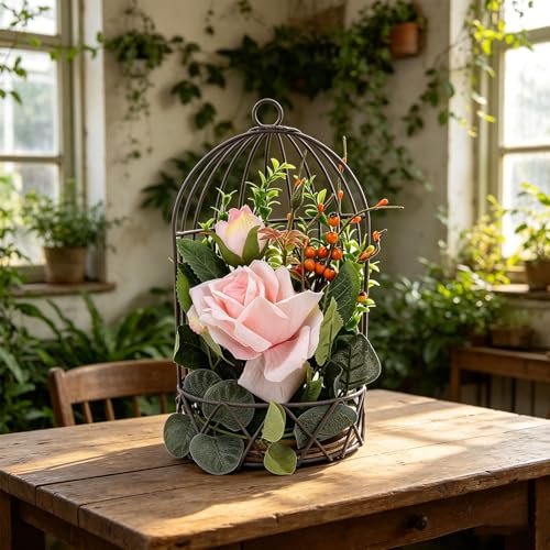 Cage à oiseaux Zerodis déco pour sublimer vos tables de mariage et balcons