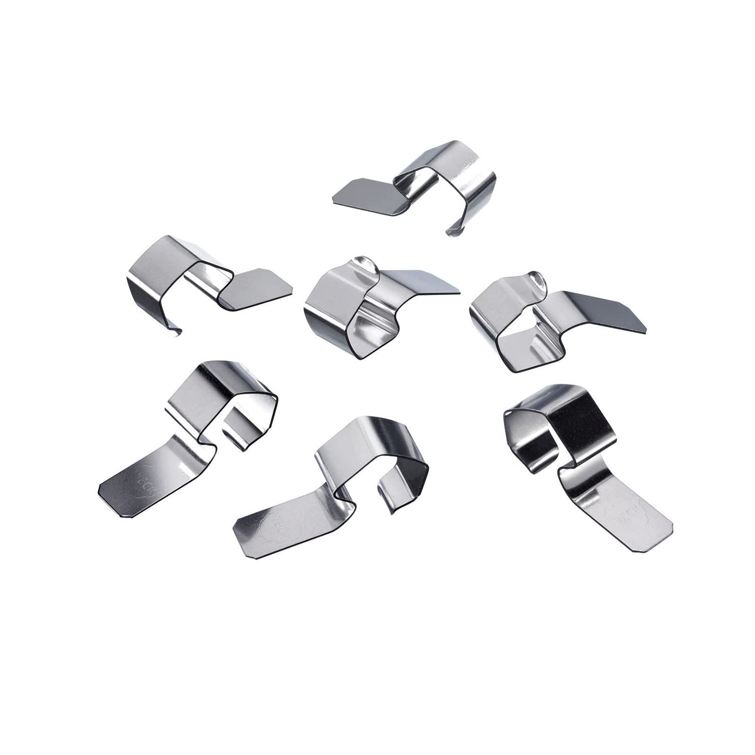Westmark 24 Jar clips/clamps, Suitable for All Round Preserving Jars Steel, 407522E3, Silver