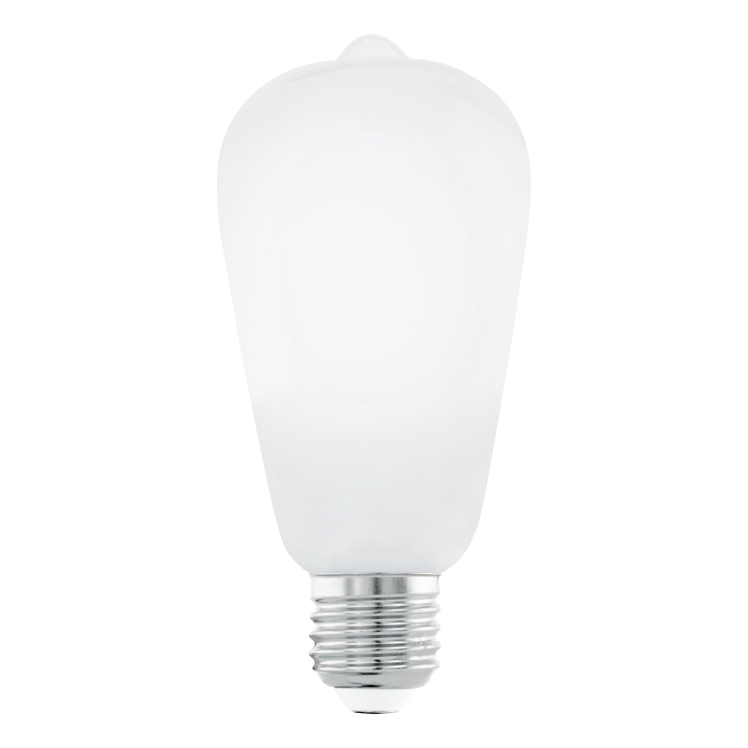 Eglo Connect.z Smart Home LED Bulb E27, ST64, ZigBee, App and Voice Control Alexa, Dimmable, RGB, Warm White, 806 Lumens, 7.5 Watts, Light