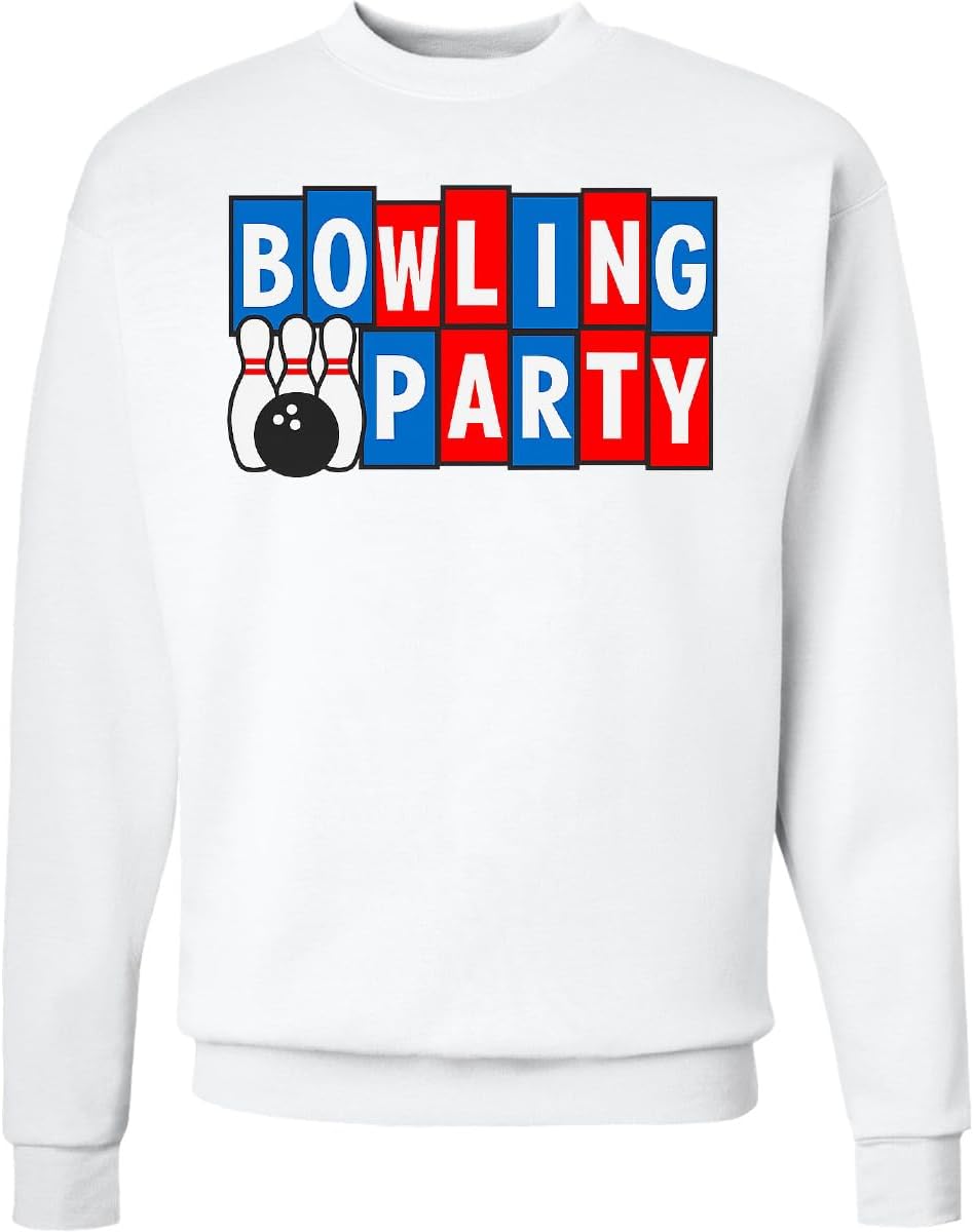inktastic Bowling Party Adult Sweatshirt