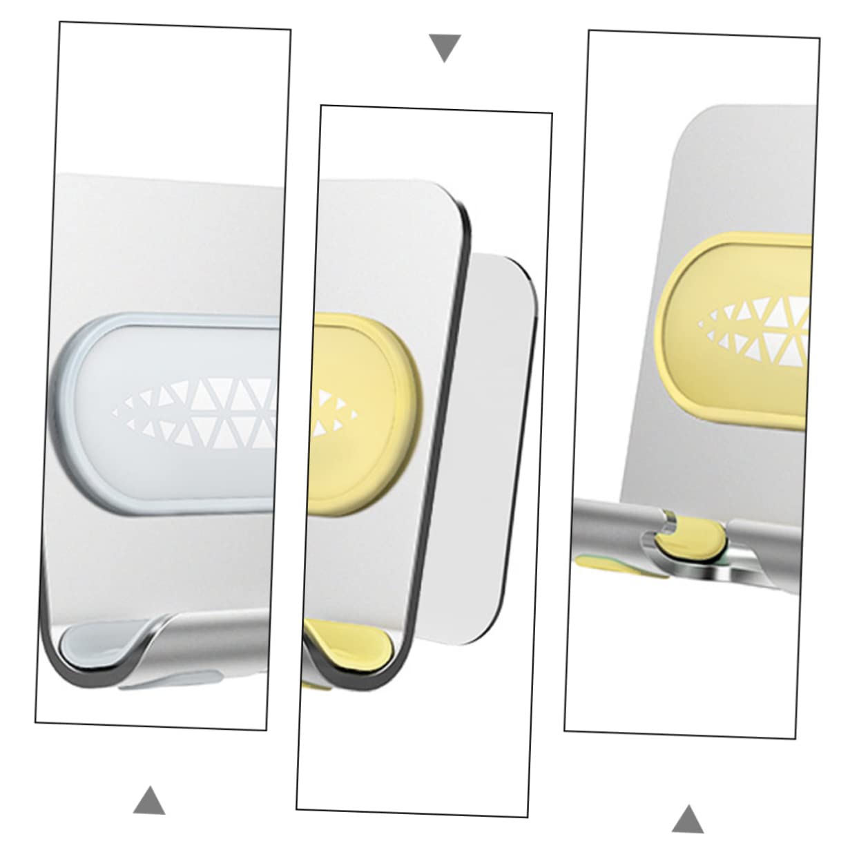 Artibetter 4pezzi Supporto Per Smartphone Per Tavolo Adatto Per Videochiamate e Visione Di Film Facile Da Trasportare Design Elegante e Resistente