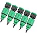 Produktbild Futheda 5 x 4/7 mm und 8/11 mm Rohr T-Stück Wasser Gelenk Garten Bewässerung Sprinkler Rohr, Anschluss 1/10,2cm Widerhaken Adapter 1/5,1cm und 3/10,2cm Zoll Wasserhahn-Anschluss für Bewässerung