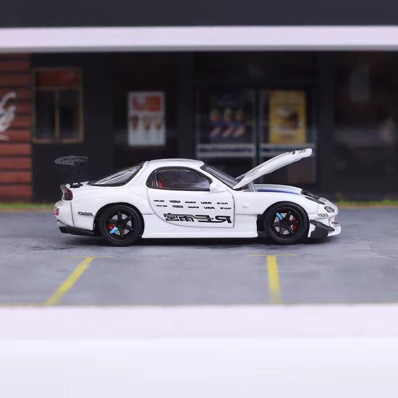 Amazon | 1/64 Master RX-7 雨宮 RE FD3S ボンネット開閉可能 白