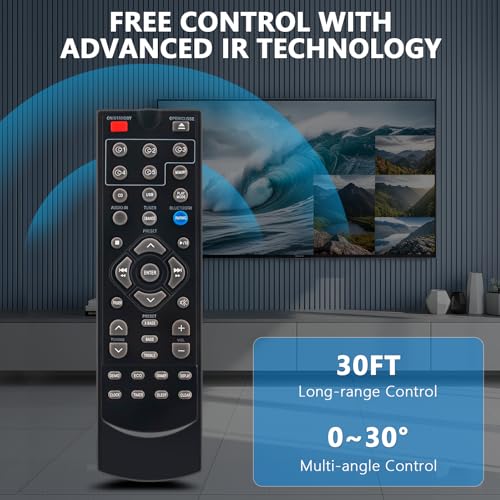 Télécommande RRMCGA409AWSA pour chaîne stéréo Sharp CDDH950 CD-BH250