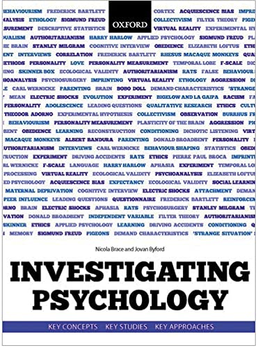 Investigating Psychology: Key concepts, key studies, key approaches