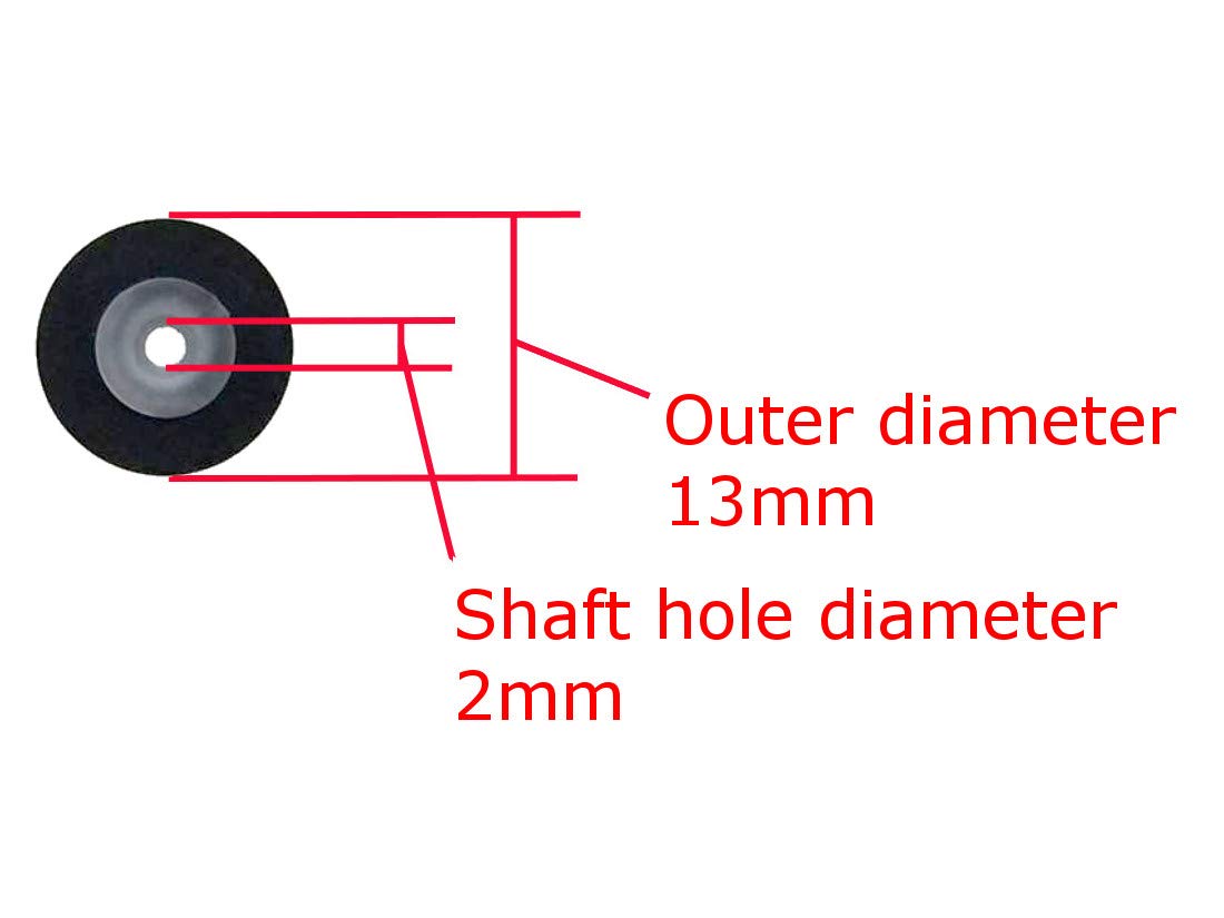 Amazon.co.jp: カセットデッキ修理パーツ ピンチローラー 外径13mm 幅