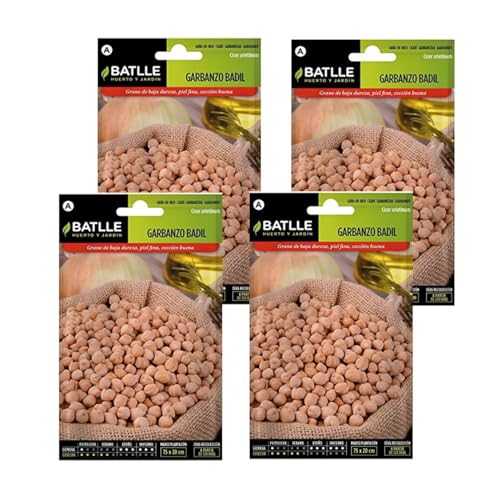 Semillas de garbanzo de Semillas Batlle PACK (4)