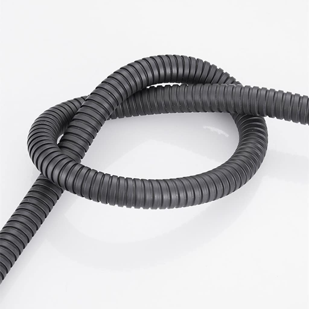 Tubo Flessibile Doccia Extra Lungo, Tubo Flessibile Doccia SUS 304 Lungo da 1 Pezzi, for Doccia da Bagno Tubo Flessibile Acqua Prolunga Tubo Idraulico Tirando Tubo Accessori da Bagno, Nero(200cm)