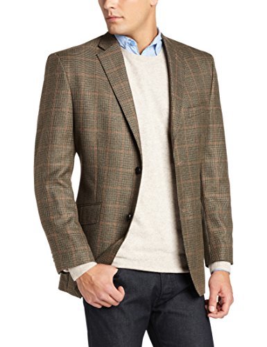 Haggar Men's Houndstooth Windowpane Blazer
