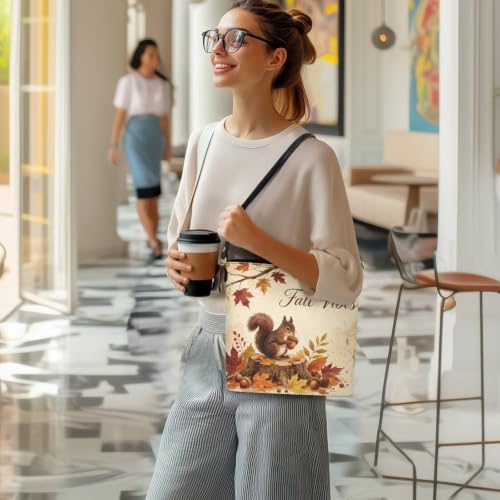 Image of HUGS IDEA Hoho Bag for Women Crossbody Purse Leather Handbags Laides Shoulder Bags