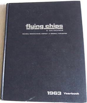 Hardcover Flying Chips & Deltagram 1963 Yearbook Book