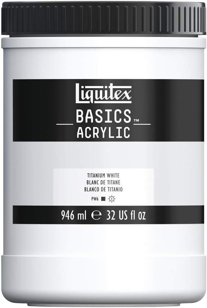 Liquitex BASICS 32OZ JAR TITANIUM WHITE