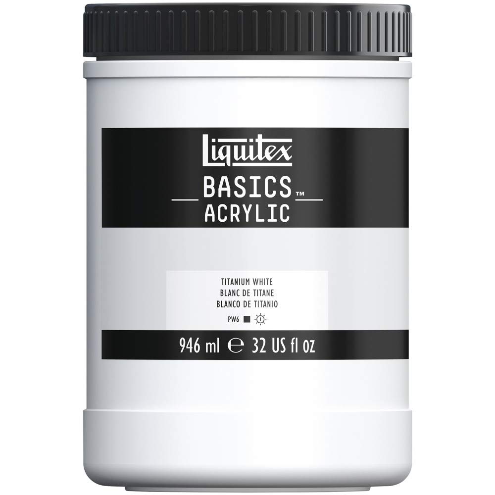 Liquitex BASICS 32OZ JAR TITANIUM WHITE
